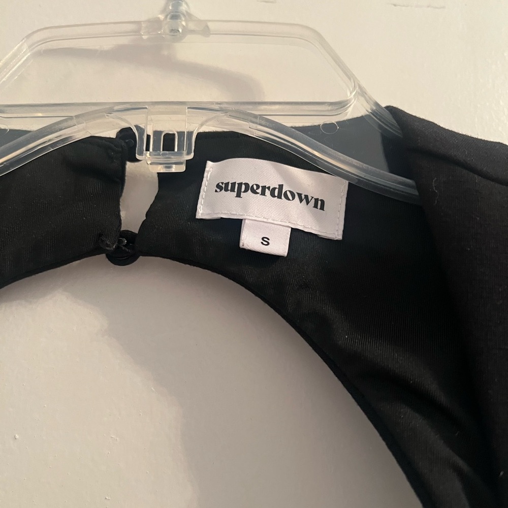 Superdown Sleek Black Jumpsuit - Picture 4 of 4